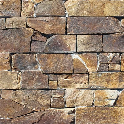 Brun og rusten granit natursten vægbeklædning Z-paneler JRN-058